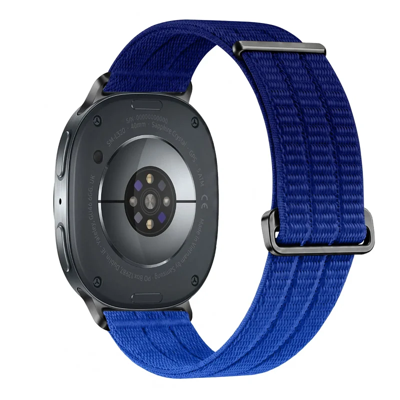 Samsung Galaxy Watch 9 - 40mm Nylon Air Armband (Gradient Blau)
