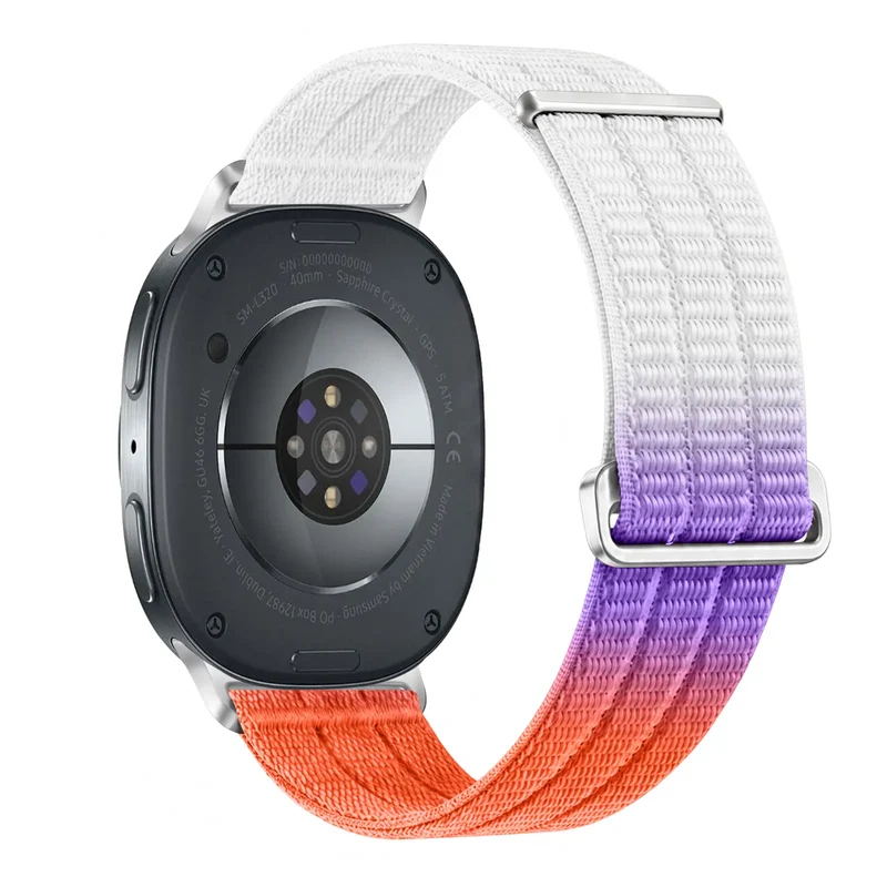 Samsung Galaxy Watch 9 - 40mm Nylon Air Armband (Gradient Orange)