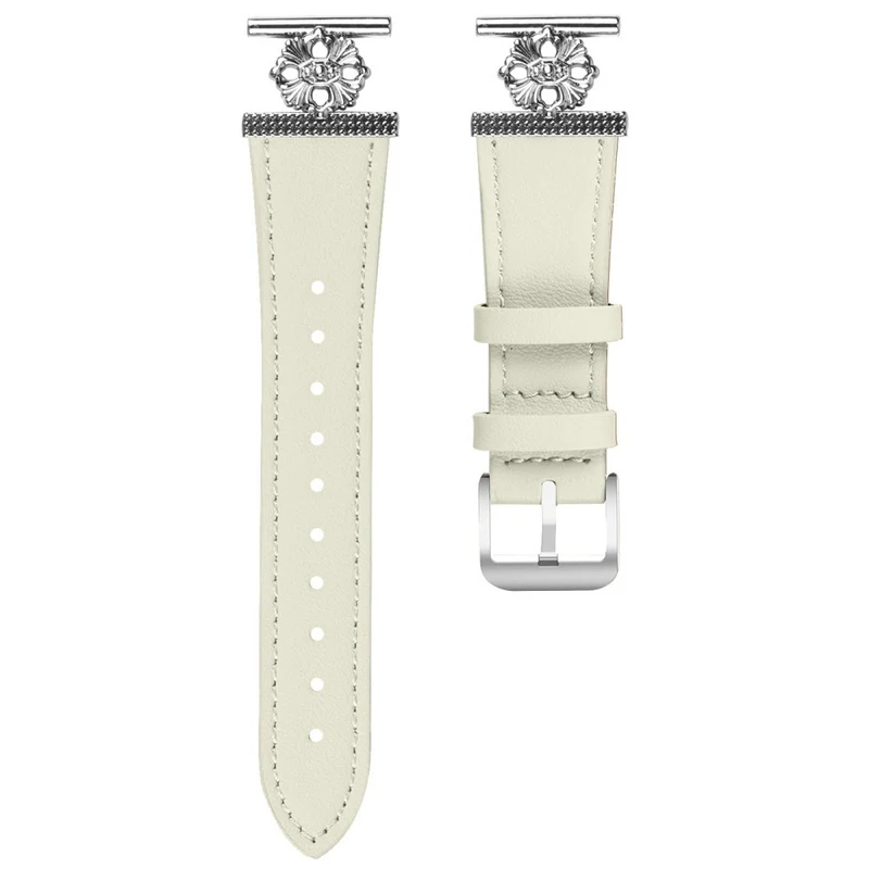Klassisch Verizon GizmoWatch 3 Echtes Leder Und Metall Armband