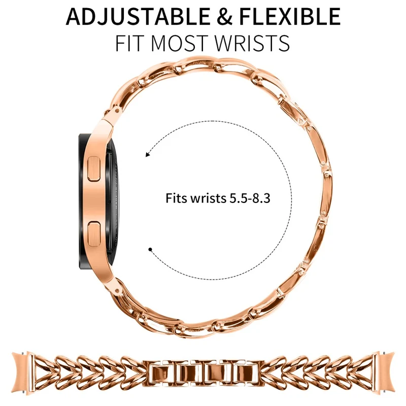 Sehr Angenehm Samsung Galaxy Watch 7 40mm / Samsung Galaxy Watch 7 44mm Metall Universell Armband