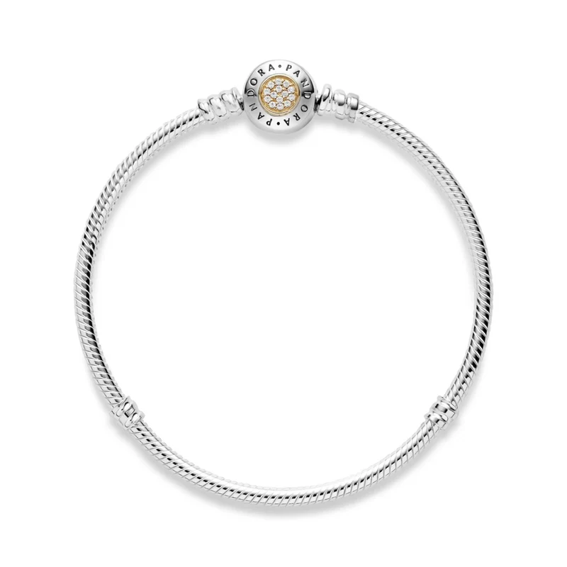 Pandora Armband Damen Moments Silber Mehrfarbig 590741CZ 18