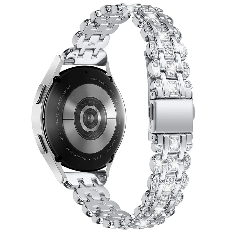 Mega Bequem Samsung Galaxy Watch 7 40mm / Samsung Galaxy Watch 7 44mm Strass Universell Armband
