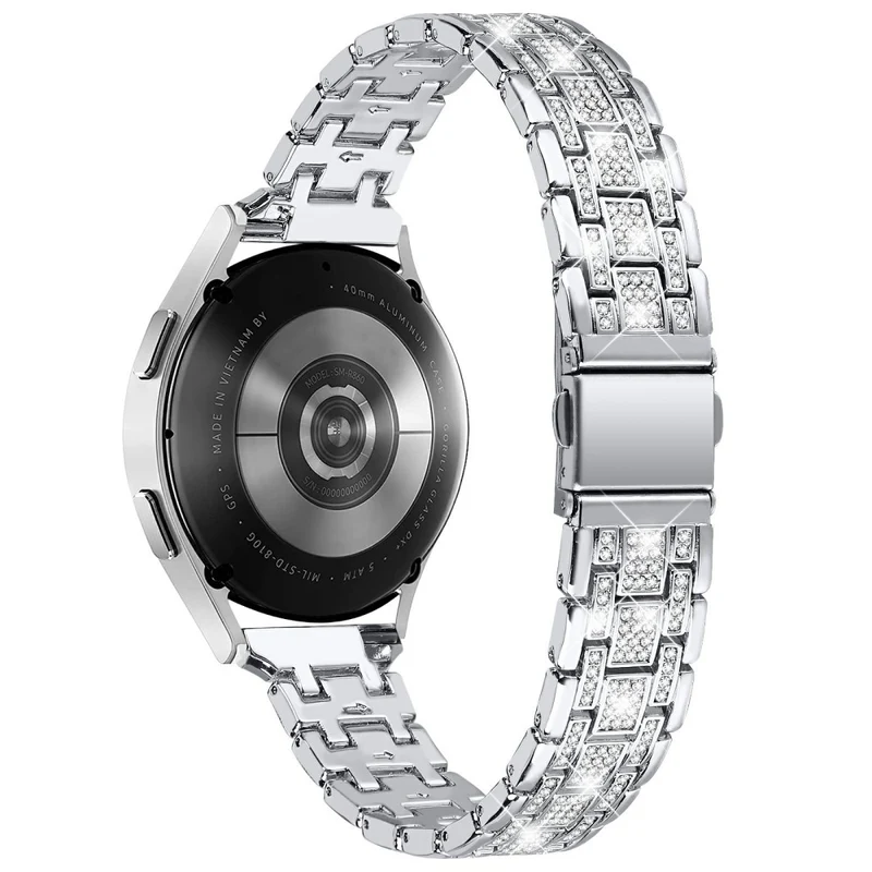 Super Angenehm Samsung Galaxy Watch 7 40mm / Samsung Galaxy Watch 7 44mm Strass Universell Armband