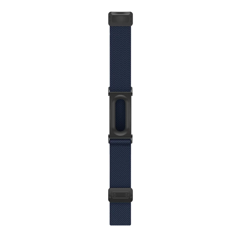 Bandz Fitbit Air Biceps Nylonarmband mit D-Schnalle (Dunkelblau)