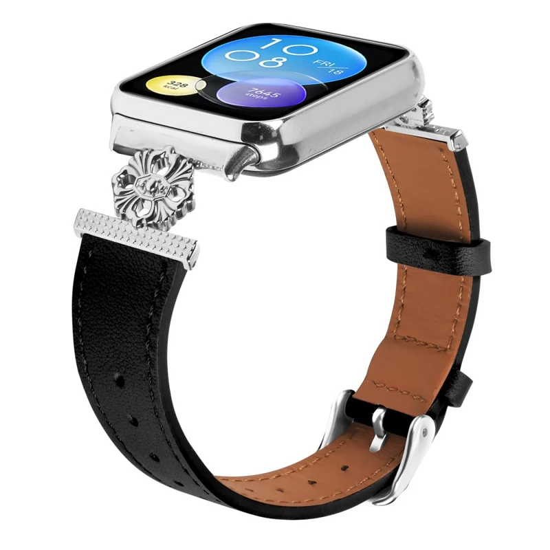 Sehr Angenehm Xiaomi Redmi Watch 4 Echtes Leder Und Metall Armband