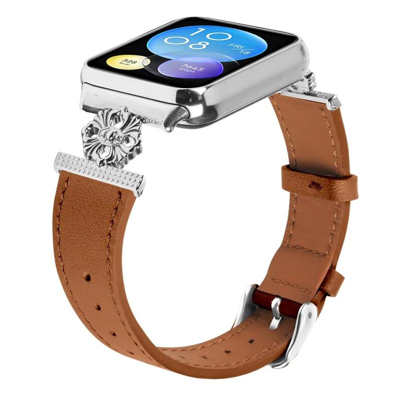 Sehr Angenehm Xiaomi Redmi Watch 4 Echtes Leder Und Metall Armband