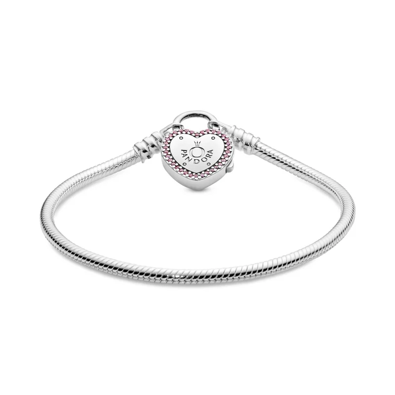 Pandora Armband Damen Moments Silber Rosa 596586FPC 16