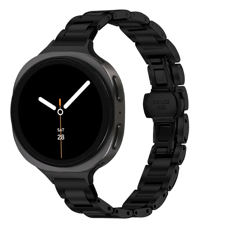 Samsung Galaxy Watch 9 - 40mm Slimfit Stahlarmband (Schwarz)