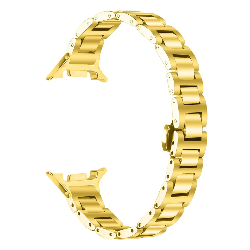 Samsung Galaxy Watch 8 Classic Slimfit Stahlarmband (Gold)