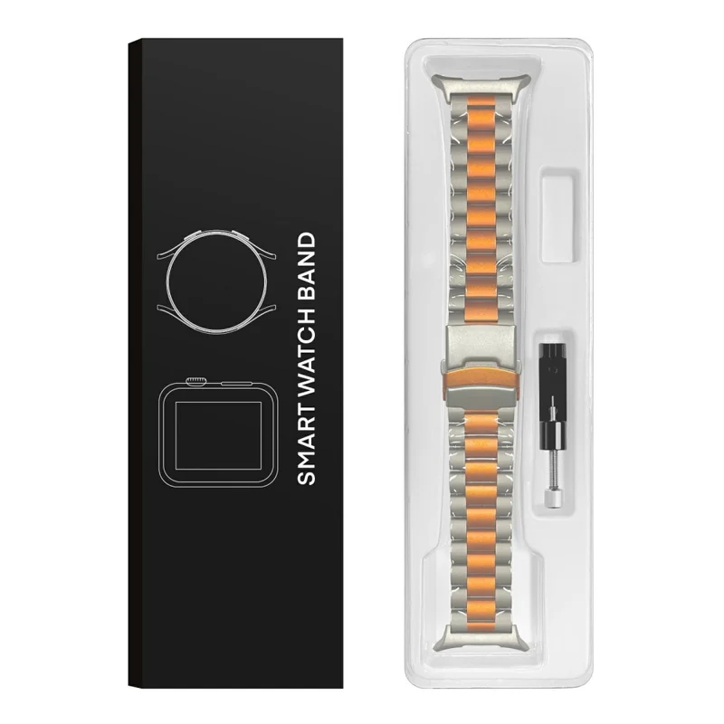 Mega Fantastisch Samsung Galaxy Watch Ultra 47mm Metall Armband