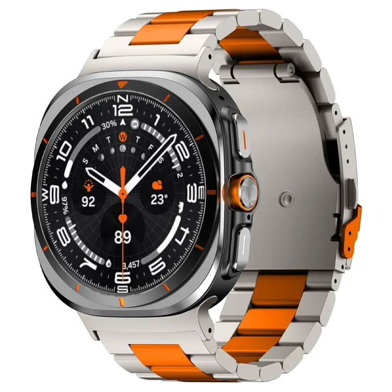 Dauerhaft Samsung Galaxy Watch Ultra 47mm Metall Armband