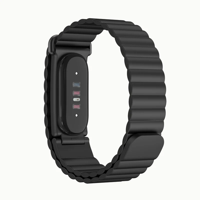 Fitbit Air Magnetisches Silikonarmband (Schwarz)