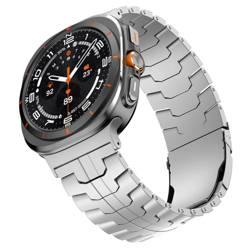 Auffallend Schön Samsung Galaxy Watch Ultra 47mm Metall Armband
