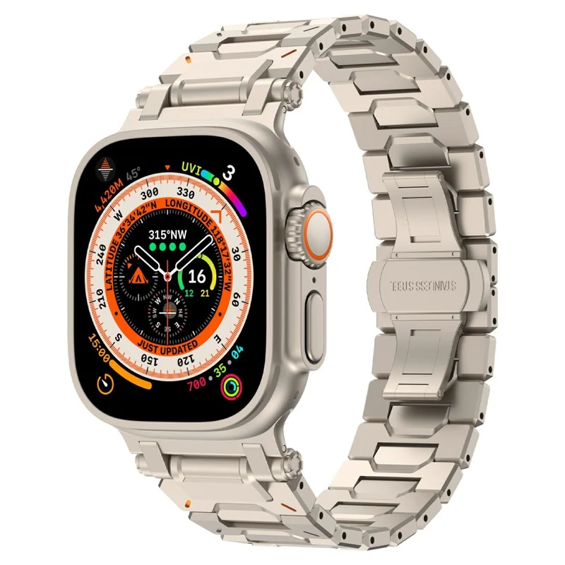 Super Sympathisch Apple Smartwatch Metall Universell Armband