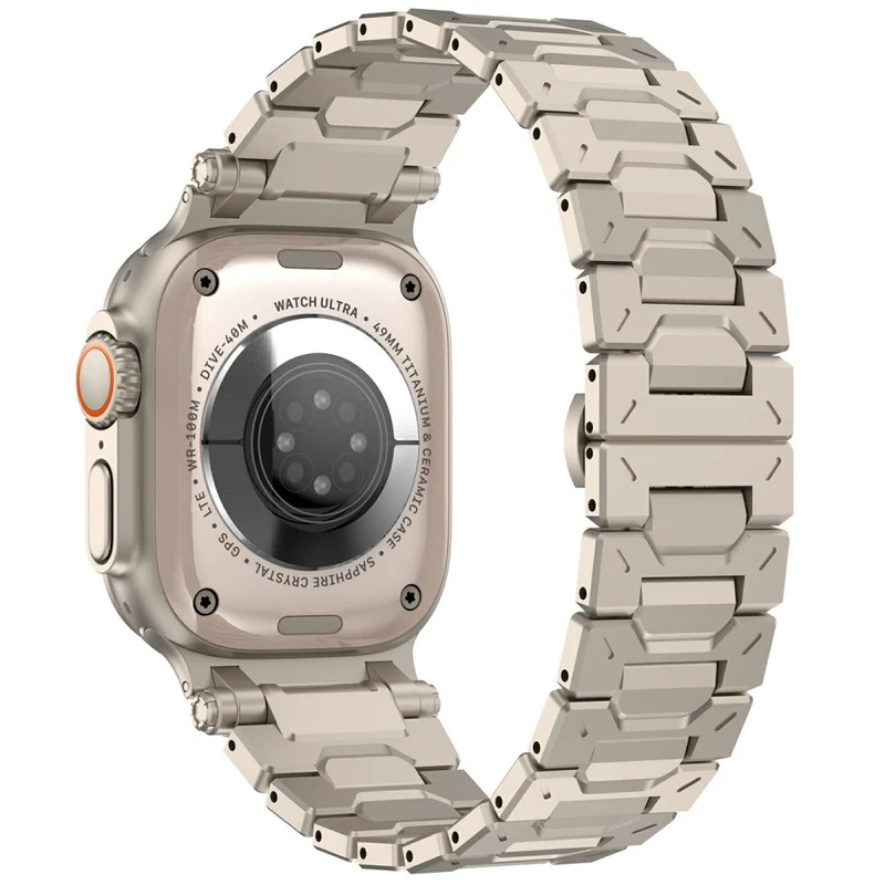 Stilvoll Apple Smartwatch Metall Universell Armband