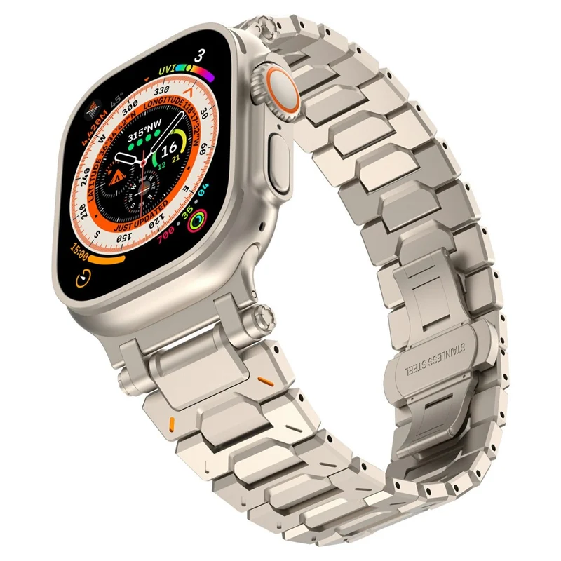 Stilvoll Apple Smartwatch Metall Universell Armband