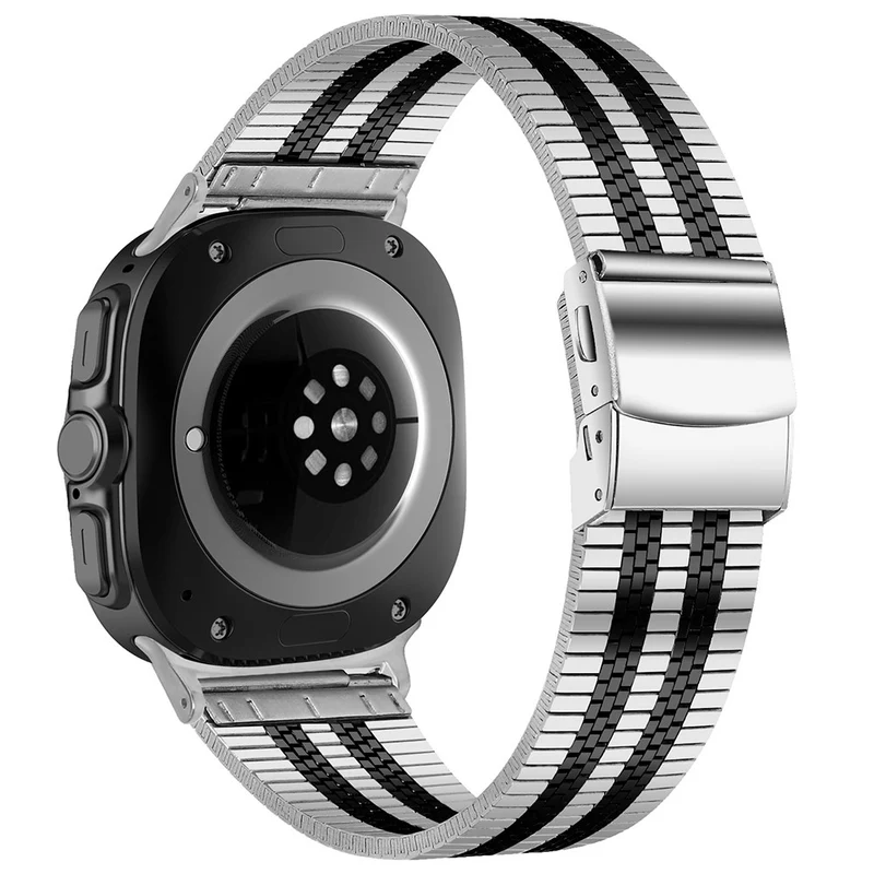 Mega Modisch Samsung Galaxy Watch Ultra 47mm Metall Armband