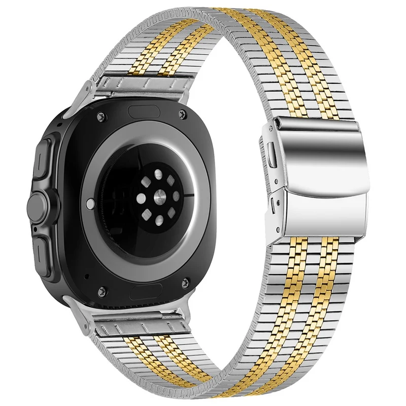 Mega Modisch Samsung Galaxy Watch Ultra 47mm Metall Armband