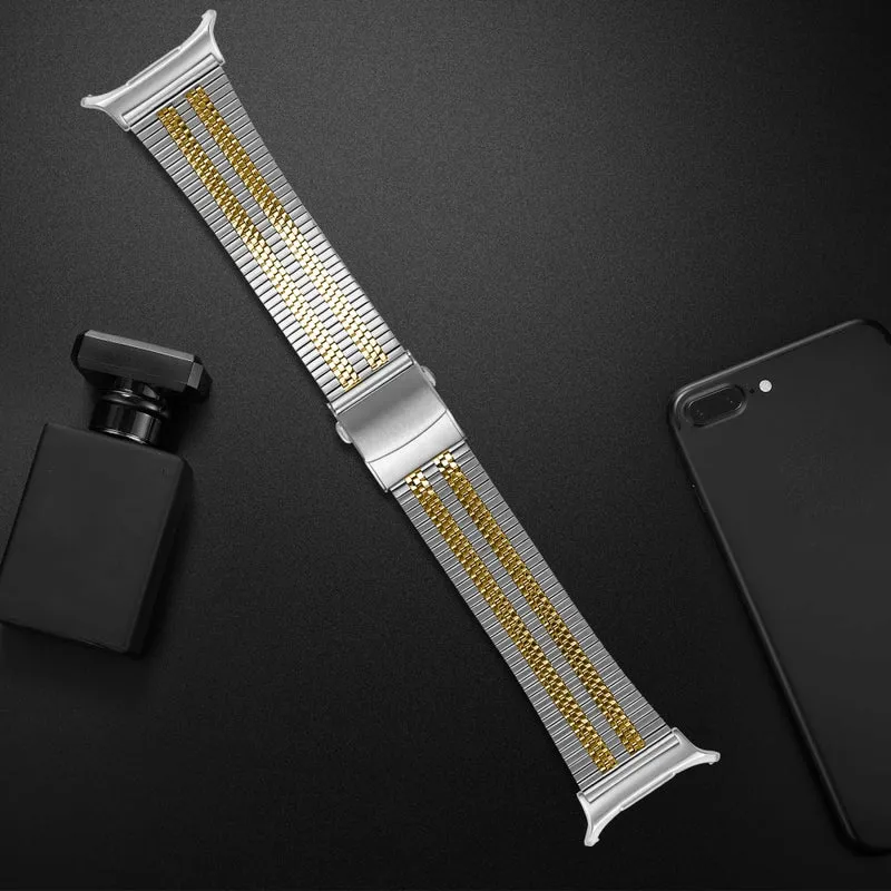 Mega Modisch Samsung Galaxy Watch Ultra 47mm Metall Armband