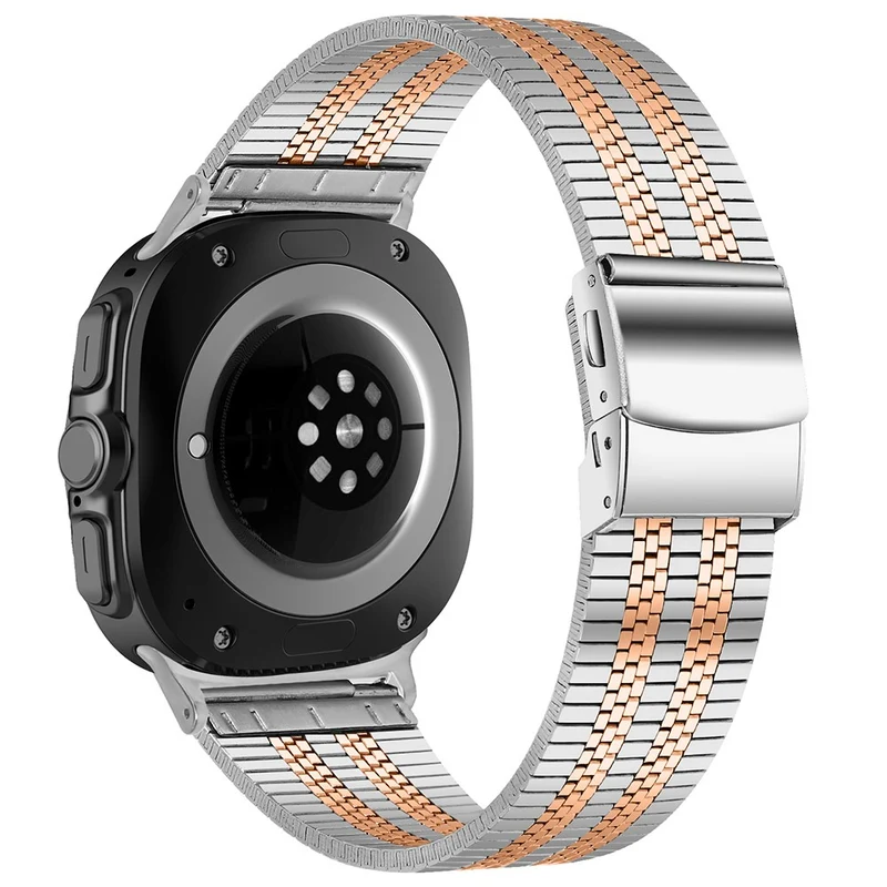 Mega Modisch Samsung Galaxy Watch Ultra 47mm Metall Armband