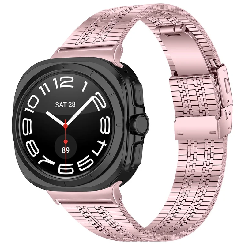 Mega Modisch Samsung Galaxy Watch Ultra 47mm Metall Armband