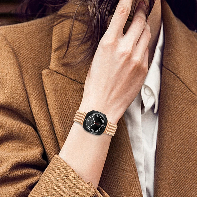 Sehr Stilvoll Samsung Galaxy Watch Ultra 47mm Metall Armband