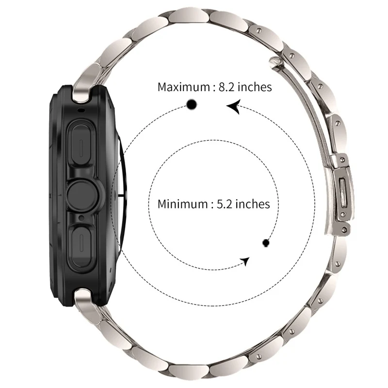 Sehr Elegant Samsung Galaxy Watch Ultra 47mm Metall Armband
