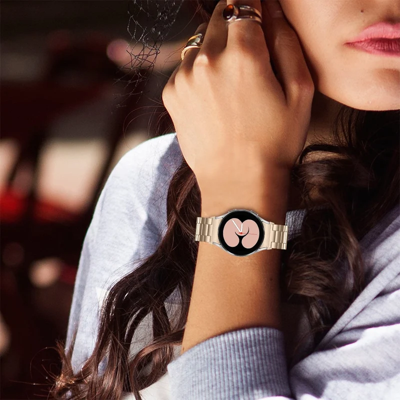 Absolut Niedlich Samsung Galaxy Watch 7 40mm / Samsung Galaxy Watch 7 44mm Metall Universell Armband