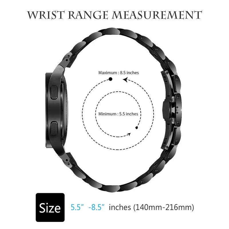 Süß Samsung Galaxy Watch 7 40mm / Samsung Galaxy Watch 7 44mm Metall Universell Armband