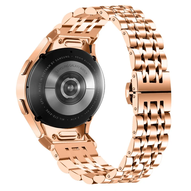 Mega Gut Samsung Galaxy Watch 7 40mm / Samsung Galaxy Watch 7 44mm Metall Universell Armband