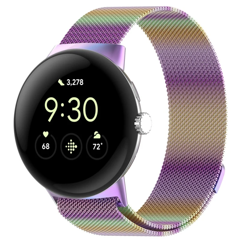 Unglaublich Modisch Google Pixel Watch 3 XL 45mm Metall Armband
