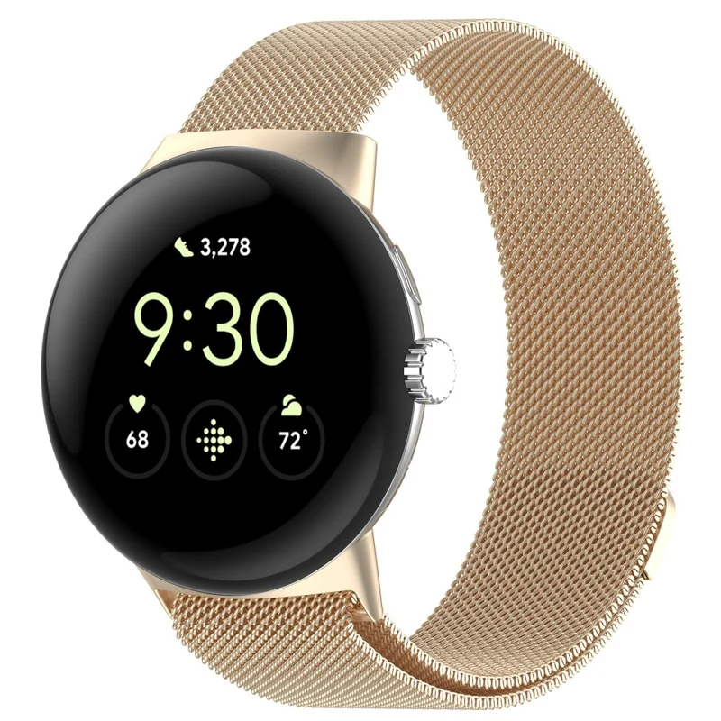 Unglaublich Modisch Google Pixel Watch 3 XL 45mm Metall Armband