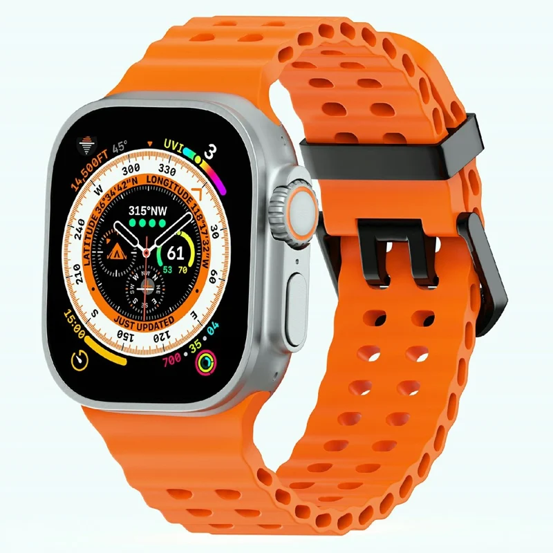 Super Bequem Apple Smartwatch Silikon Universell Armband