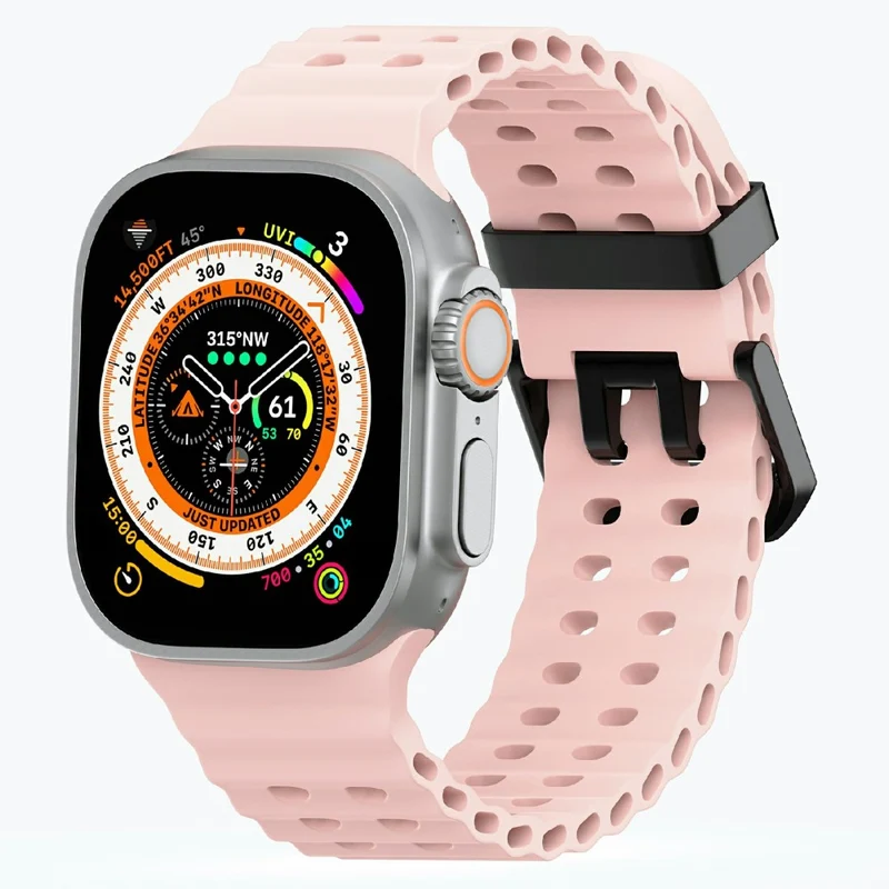 Super Bequem Apple Smartwatch Silikon Universell Armband