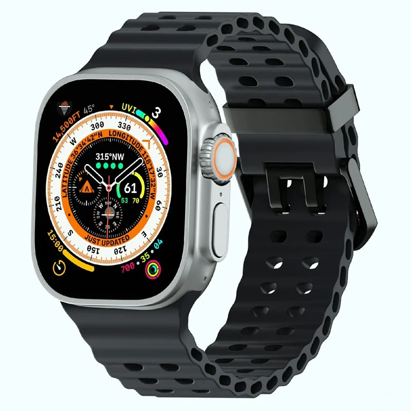 Super Bequem Apple Smartwatch Silikon Universell Armband