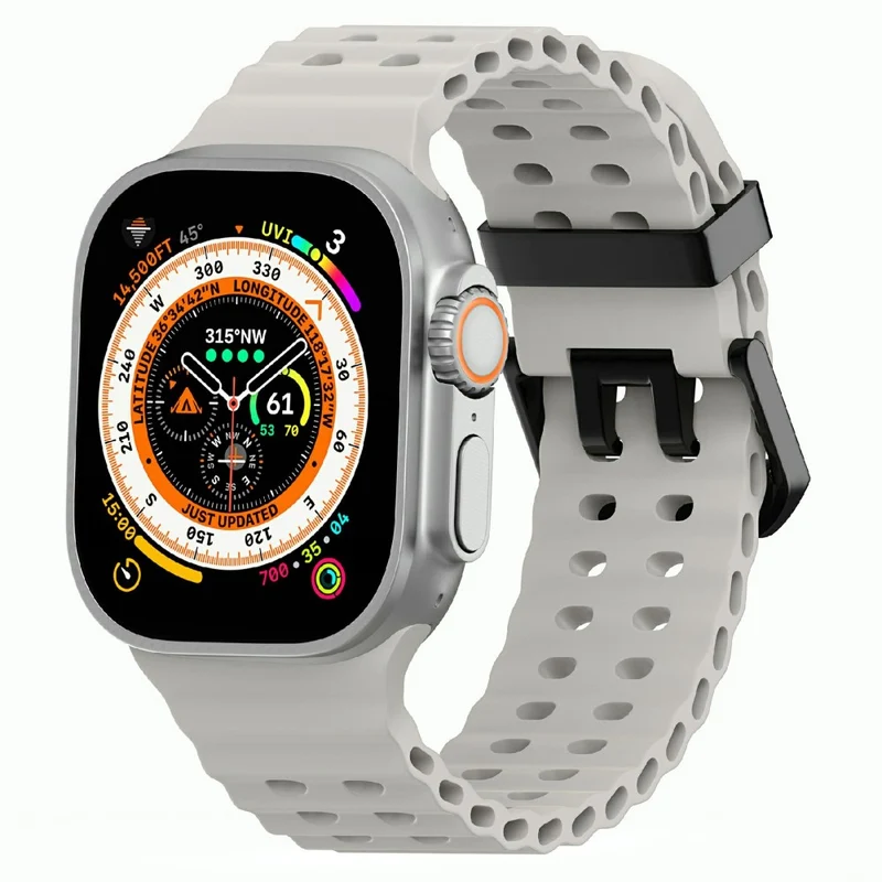 Super Bequem Apple Smartwatch Silikon Universell Armband