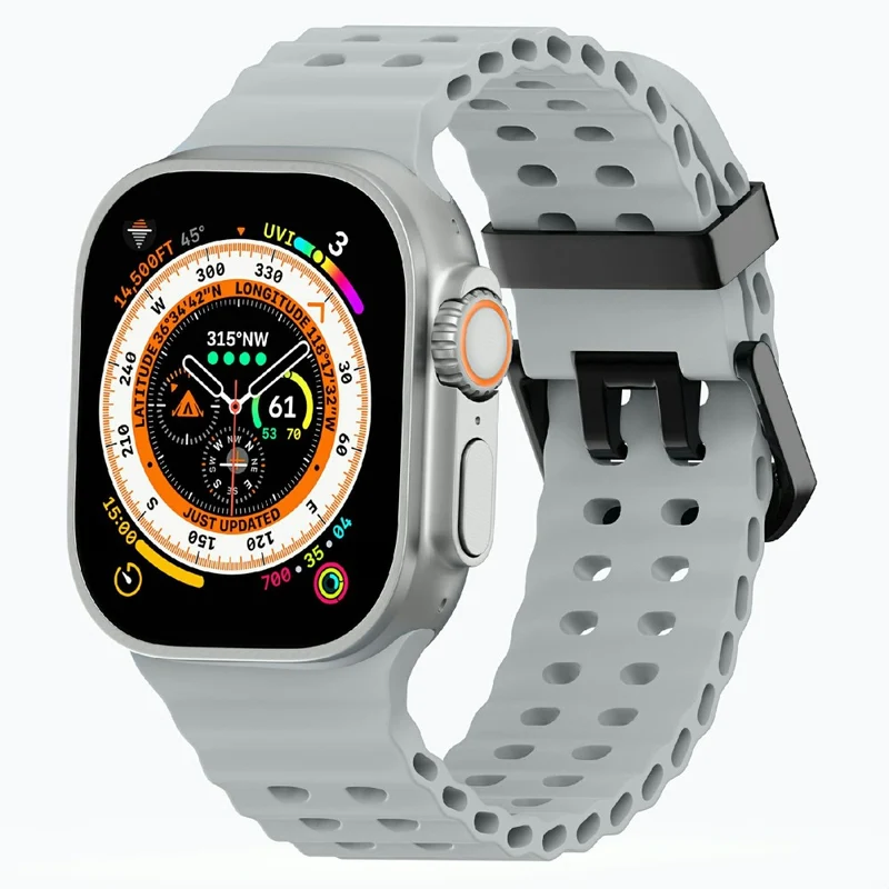 Super Bequem Apple Smartwatch Silikon Universell Armband