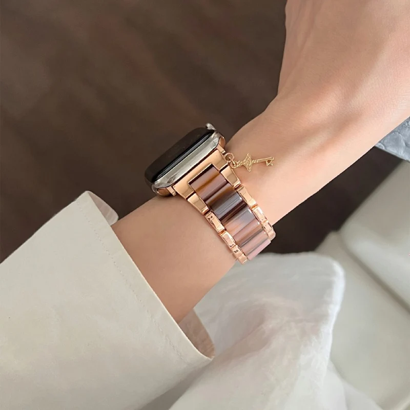 Super Gut Apple Smartwatch Metall Und Stein Universell Armband