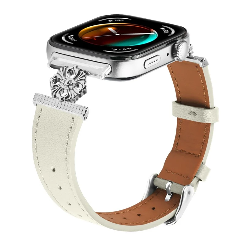 Bemerkenswert Prächtig Huawei Watch Fit 3 Echtes Leder Und Metall Armband