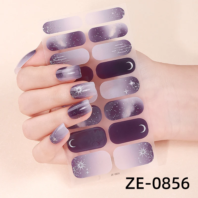 Sternen Ombre Nagel Wraps