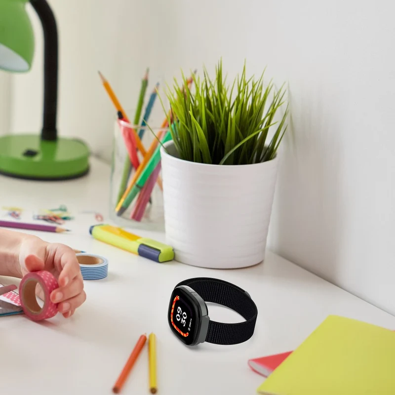 Mega Pflegeleicht Fitbit Ace LTE Nylon Armband