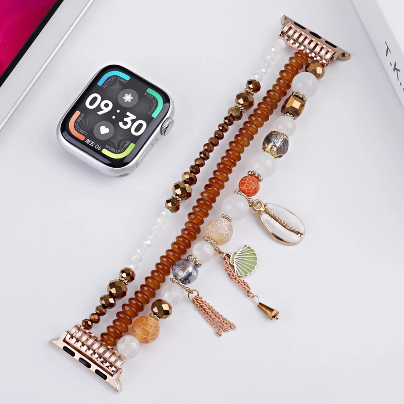 Brillant Apple Smartwatch Metall Und Stein Universell Armband