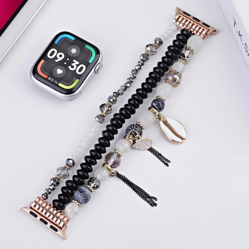 Brillant Apple Smartwatch Metall Und Stein Universell Armband
