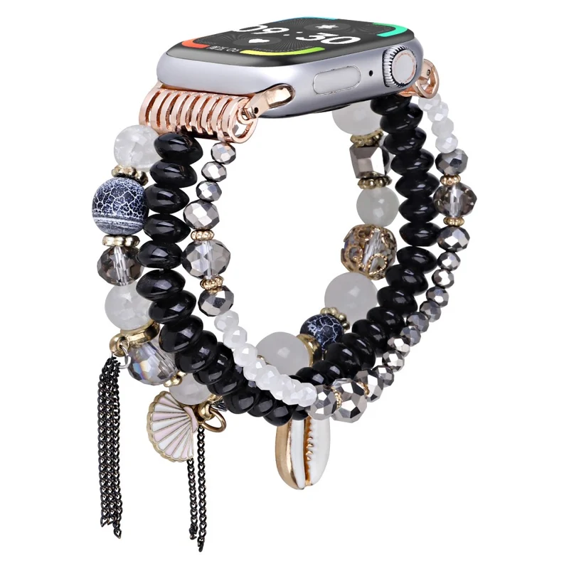 Sehr Stilvoll Apple Smartwatch Metall Und Stein Universell Armband