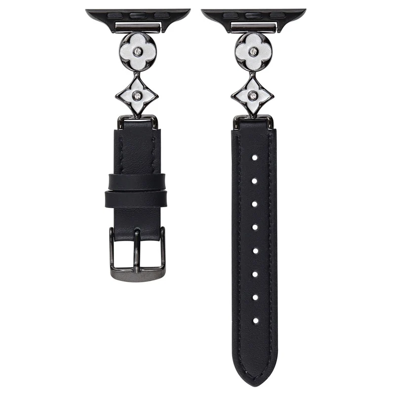 Absolut Zuverlässig Apple Smartwatch Metall Und Kunstleder Universell Armband