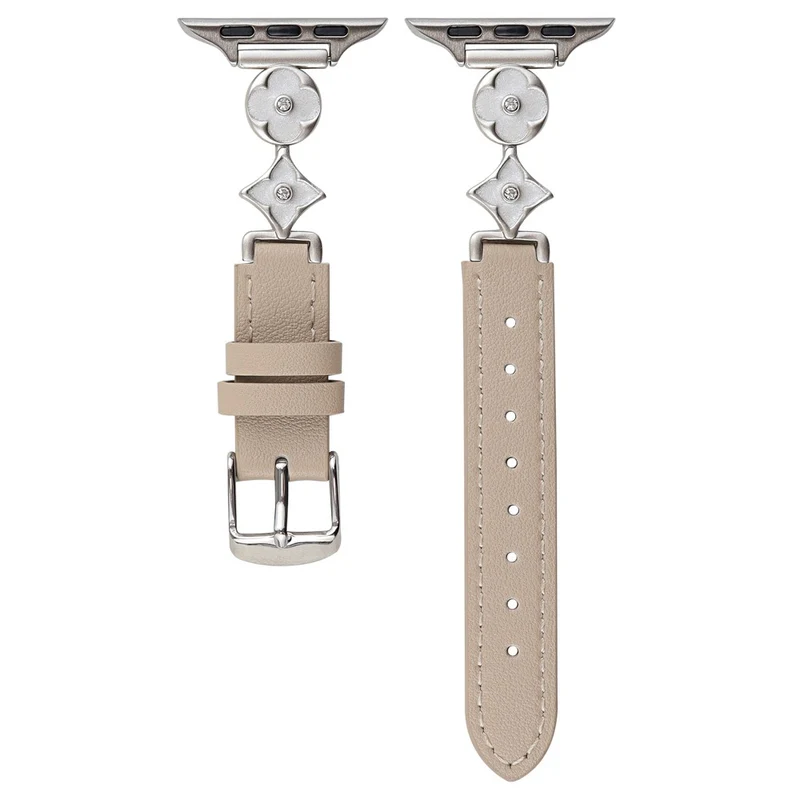 Absolut Zuverlässig Apple Smartwatch Metall Und Kunstleder Universell Armband