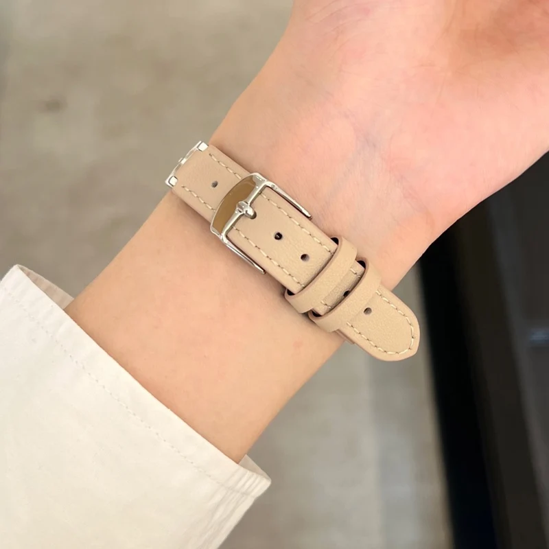 Absolut Zuverlässig Apple Smartwatch Metall Und Kunstleder Universell Armband