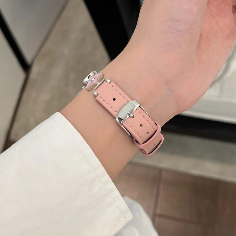 Absolut Zuverlässig Apple Smartwatch Metall Und Kunstleder Universell Armband