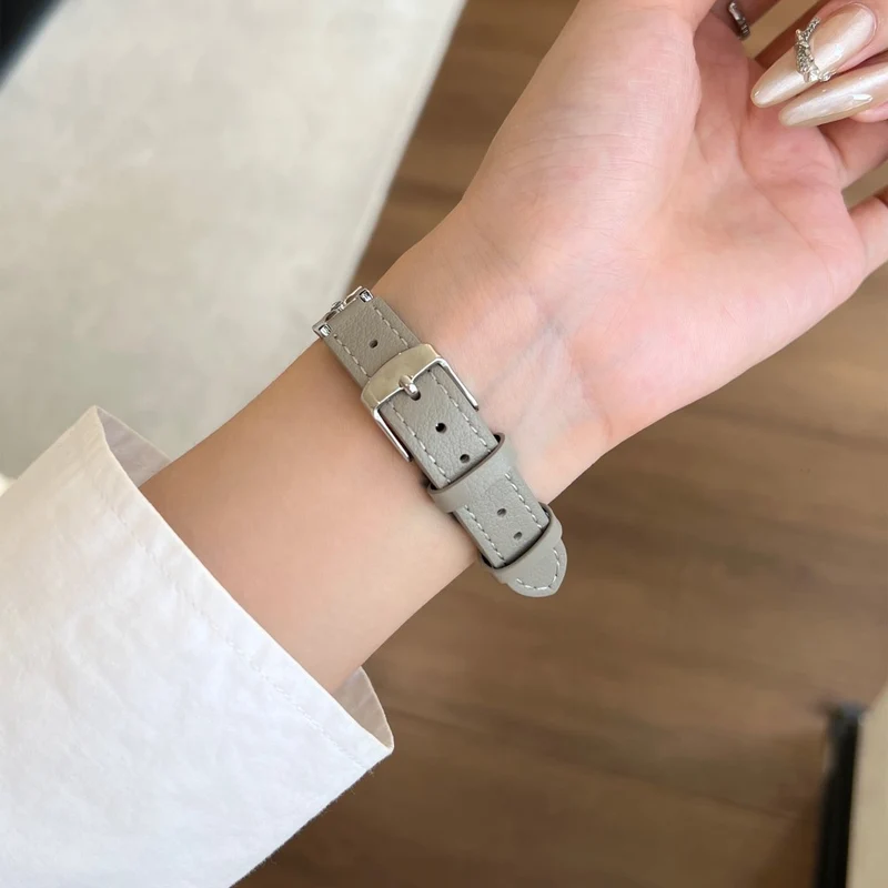 Absolut Zuverlässig Apple Smartwatch Metall Und Kunstleder Universell Armband