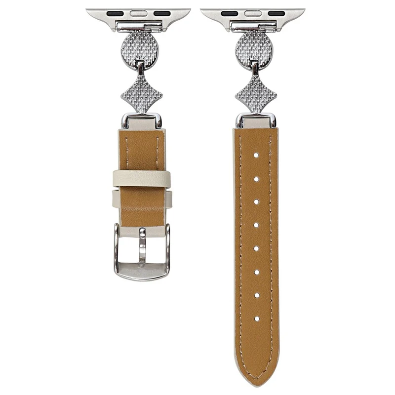 Absolut Zuverlässig Apple Smartwatch Metall Und Kunstleder Universell Armband